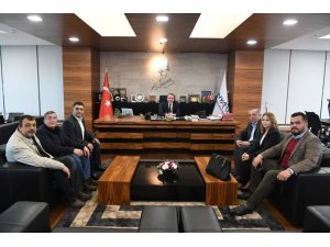 Başkan Böcek, CHP Korkuteli İlçe Örgütünü ağırladı