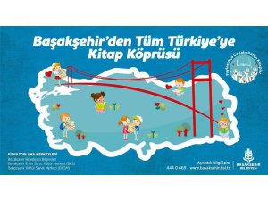 Başakşehir’e tüm Türkiye’den kitap köprüsü