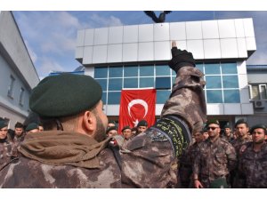 Erdoğan’a suikast düzenleyenleri yakalayan özel harekatçılar Afrin’e uğurlandı