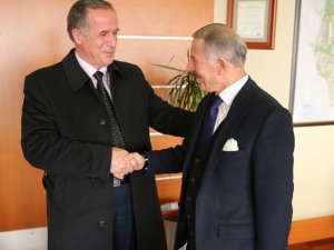 Kosova Malişeva Belediye Başkanı Begaj’dan Başkan Aydıner’e ziyaret