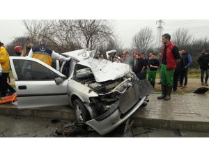 Denizli’de trafik kazası: 1 ölü