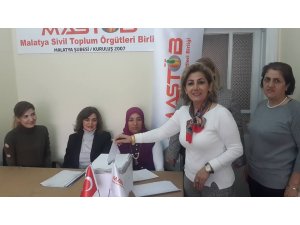 MASTÖB Malatya Kadın Kolları Başkanlığına Saadet Alay seçildi