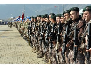 Gaziantep’te kurulan askeri üs törenle hizmete açılıyor