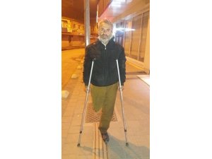 Sokakta yaşayan engelli vatandaşa Vali’den yardım eli