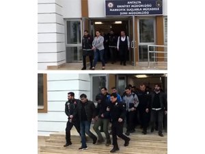 Antalya merkezli uyuşturucu operasyonu: 13 tutuklama