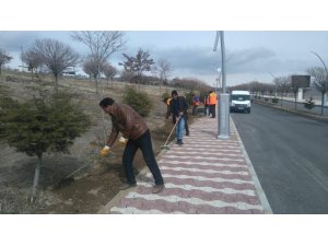 Erciş belediyesinden bahar temizliği