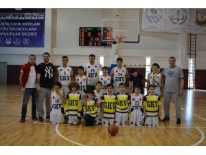 GKV Küçük Erkekler Basketbol Takımı Bölge Şampiyonu oldu