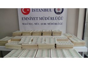 İstanbul’da sahte para basılan matbaaya baskın: 7 milyon lira sahte para ele geçirildi