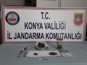 Konya’da uyuşturucu operasyonu:  7 gözaltı