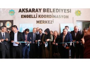 Aksaray’da Engelliler Koordinasyon Merkezi açıldı