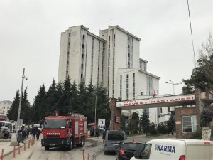 Ordu Devlet Hastanesinde yangın paniği