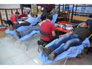 Turgutlu’da mahalleliden kan bağışı duyarlılığı