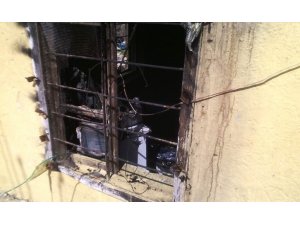 Nurdağı’nda televizyon evi yaktı
