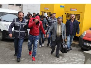 Samsun’da aranan şahıslara operasyon: 11 gözaltı