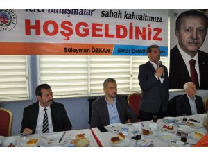 Başkan Özkan eğitimcilerle buluştu