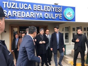İçişleri Bakanlığı Müsteşarı İnce Tuzluca Belediyesini ziyaret etti