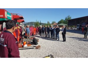 Kumluca’da orman personeline yangın eğitimi