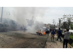 Azez’de patlama: 17 yaralı