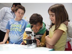 Çalı’da çocuklar bilimle buluşuyor