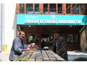 Karaman’da Engelli ve Emekli Dinlenme Evine yoğun ilgi