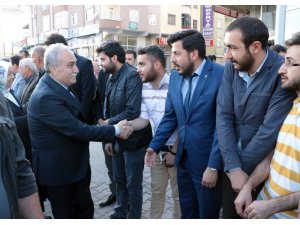 Bakanlar Fakıbaba ve Tüfenkci’den AK Parti İl Başkanlığına ziyaret