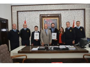 Antalya’da Ayın Polisleri Ödüllendirildi