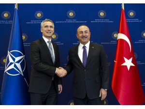 Dışişleri Bakanı Mevlüt Çavuşoğlu, NATO Genel Sekreteri Jens Stoltenberg ile ikili görüşme gerçekleştiriyor.