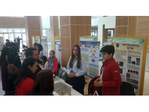 Ortaokul öğrencilerinden antimikrobiyal beton projesi