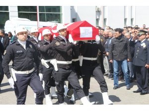Trafik kazasında hayatını kaybeden Emniyet Müdür Yardımcısı Akduman için tören düzenlendi