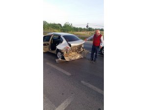 Antalya’da trafik kazası: 1 yaralı