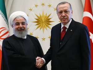 Erdoğan ile Ruhani Suriye'yi görüştü