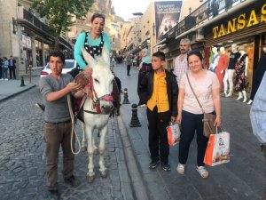 Mardin’in kadrolu eşekleri turizmin de hizmetinde
