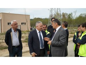 Başkan Akın, Keretli ile ziyaretlerde bulundu