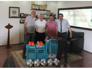 Başkan Yaralı’dan Yedi Eylül Spor Kulübüne malzeme desteği