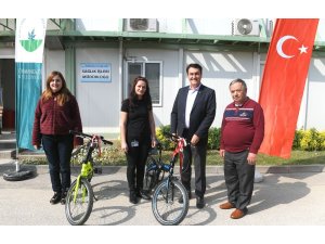 Osmangazi’den kilo verene bisiklet hediye