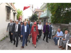 Vali Demirtaş, şehit ailesini ziyaret etti