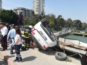 Adana’da trafik kazası: 1 yaralı