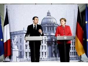 Macron: “Suriye operasyonu için Almanya’nın gerekli anayasal çevresi yoktu”