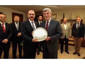 STK temsilcilerinden Başkan Karaosmanoğlu’na ziyaret