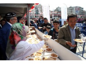 40 bin kişilik "Türkistan Pilavı ve Hamsi Şöleni" başlıyor