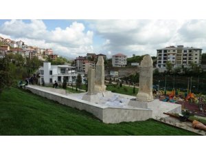 Tonyukuk, Kültigin ve Bilge Kağan anıtlarının heykelleri yerleştirildi