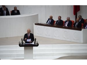 CHP Genel Başkanı Kılıçdaroğlu’nun Genel Kuruldaki konuşması sırasında tartışma çıktı