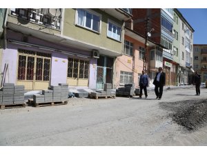 Battalgazi Belediyesi  Sarıcıoğlu Mahallesi’nde sokakları yeniliyor