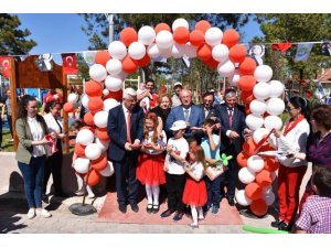Başkan Albayrak Atatürk ve Gençlik Parkı ile Atatürk Çocukları Kütüphanesinin açılışına katıldı
