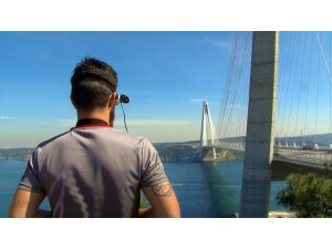 Yavuz Sultan Selim Köprüsü "Yarış Drone"leri için hız pisti oldu