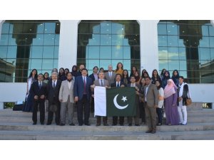 Pakistanlı öğrencilerden, Selçuk Üniversitesi’ne ziyaret