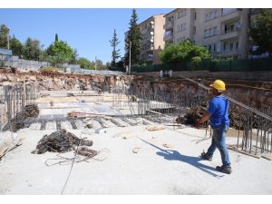 Haliliye Belediyesi Gençlik ve Kültür Merkezi inşaatı devam ediyor