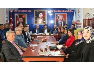 AK Parti Saruhanlı İlçe Teşkilatı seçim çalışmalarına başladı