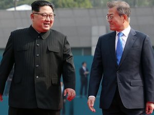 Kim-Moon görüşmesinde olumlu hava