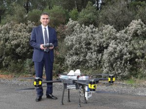Uçan baz istasyonu Dronecell, afetler ve acil durumlarda hayat kurtaracak